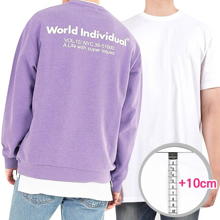 프리미엄 고급원단 수피마코튼 면 100 무지 롱 레이어드 티셔츠 사이드 트임 절개  남자 반팔 레이어드 레이어드티 봄 여름 가을 겨울 사계티 여름티 흰티 검은티