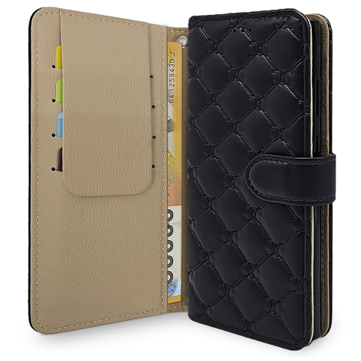 아리움 샤를렌 지갑형 카드 분실방지 액정보호 덮개 가죽 다이어리 케이스