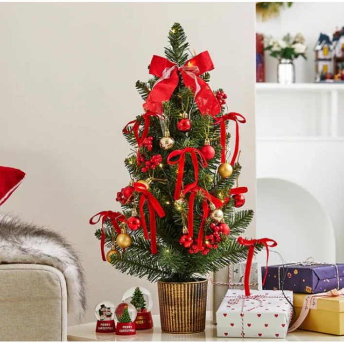 모던하우스 올인원 미니트리 만들기세트 60cm 레드AF9224013