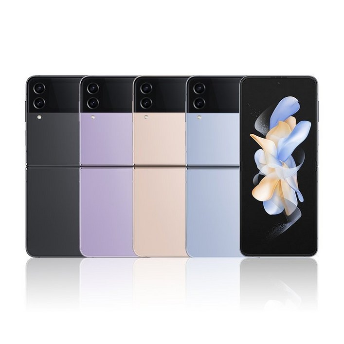 삼성 Ai 갤럭시Z 플립4 256GB 공기계 S급 (구성품: 단말기 + 유심핀 + 보호케이스 + 보호필름 / 12개월 무상보증), 256GB, 블루