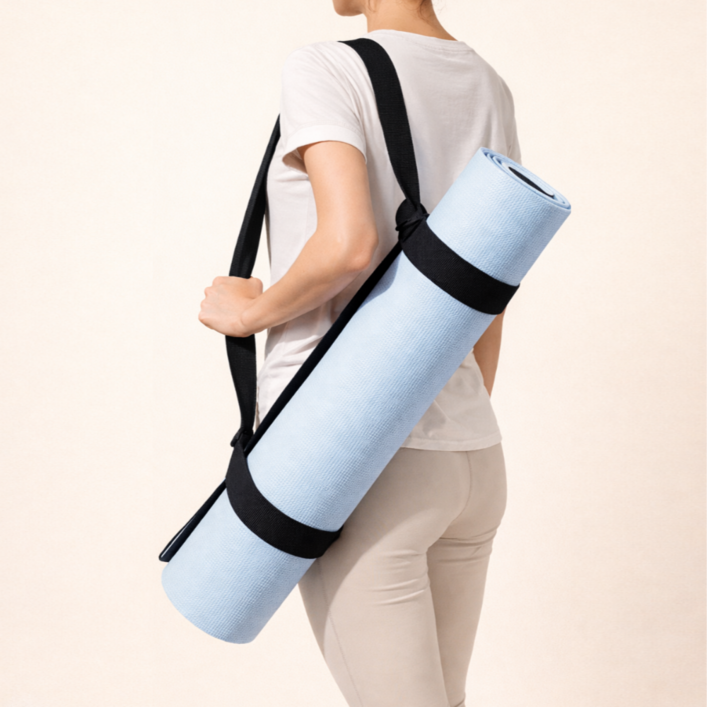 에스미코 폼롤러 요가매트 스트랩