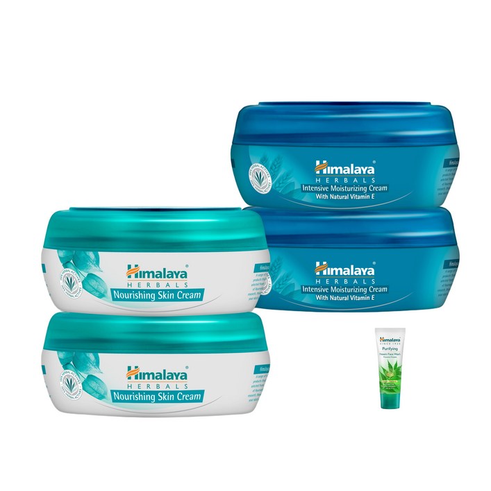 22 히말라야 너리싱인텐시브 수분크림 50ml x4개 세트구성 진정 보습 크림