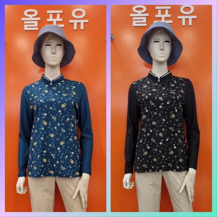 올포유 일상생활더 너무 편하게 입는! 여성 기하학 프린트 요꼬 티셔츠 WTM8181199,904