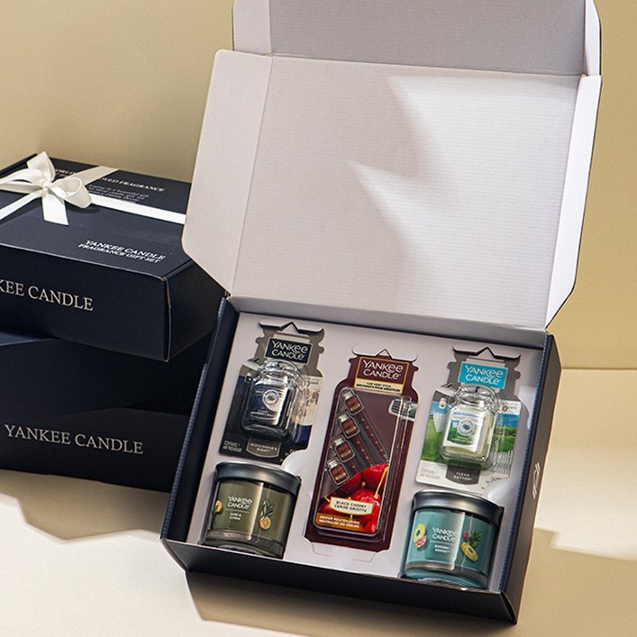 양키캔들 시그니처 텀블러 차량용 방향제 5종 선물세트, 46 미드썸머 나잇,미드썸머 나잇, 1세트