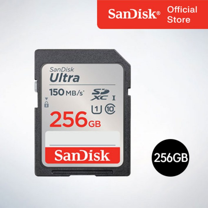 샌디스크 SD메모리카드 SDXC ULTRA 울트라 DUNC 256GB