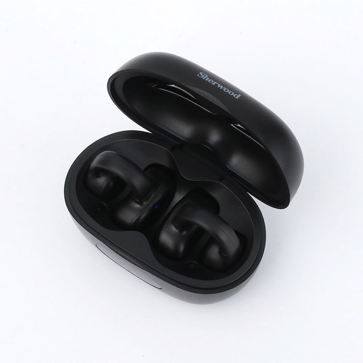 셔우드 IS-WBT01 클립형 무선 블루투스 5.3 이어폰 귀찌 이어셋, IS-WBT01, 블랙 - 쇼핑뉴스