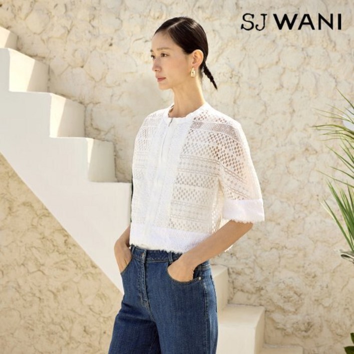 SJ와니 25SS 꾸뛰르 레이스 재킷 1종 [런칭 가격 129,900원]