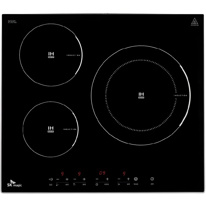 SK매직 인덕션 전기레인지 3구