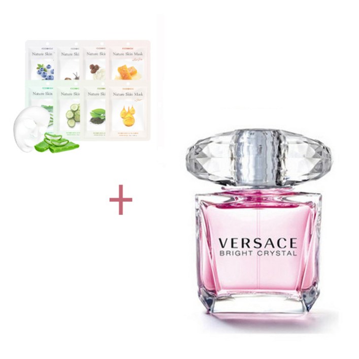 마스크팩베르사체 브라이트 크리스탈 EDT 90ml 테스터 증정