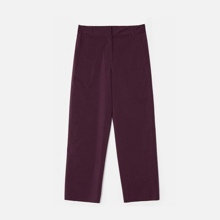 BEANPOLE 빈폴 레이디스 와인 밴딩 와이드 배기핏 팬츠 BF0621U11Z