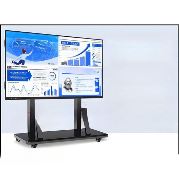 교육용 터치스크린 모니터 27인치 디스플레이 회의 교실 활용 고화질 터치패널, K_200LED 터치 일체형 기계+거치대 포함, 1cm