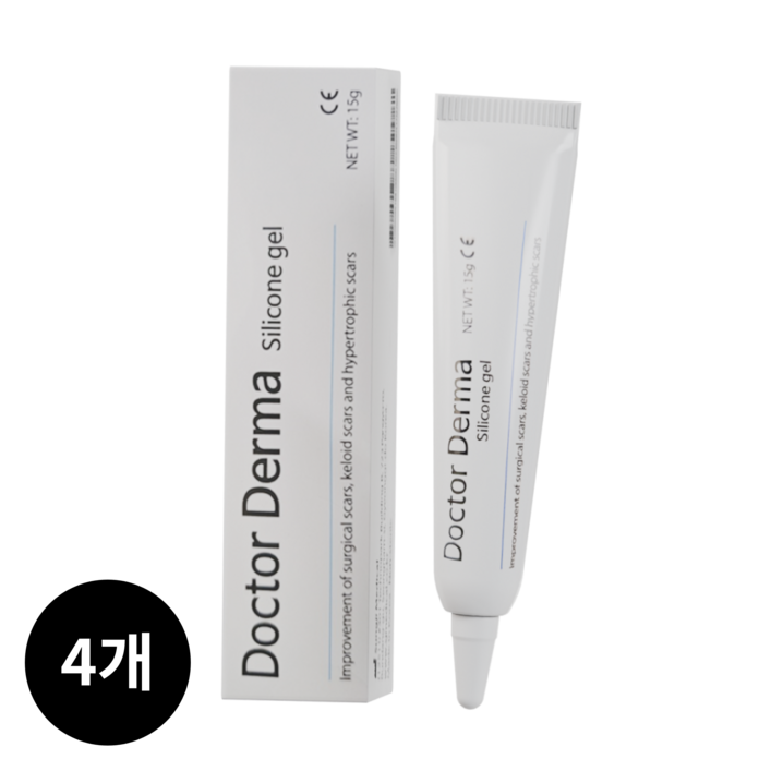 닥터더마겔 흉터 연고 15g, 15ml, 4개