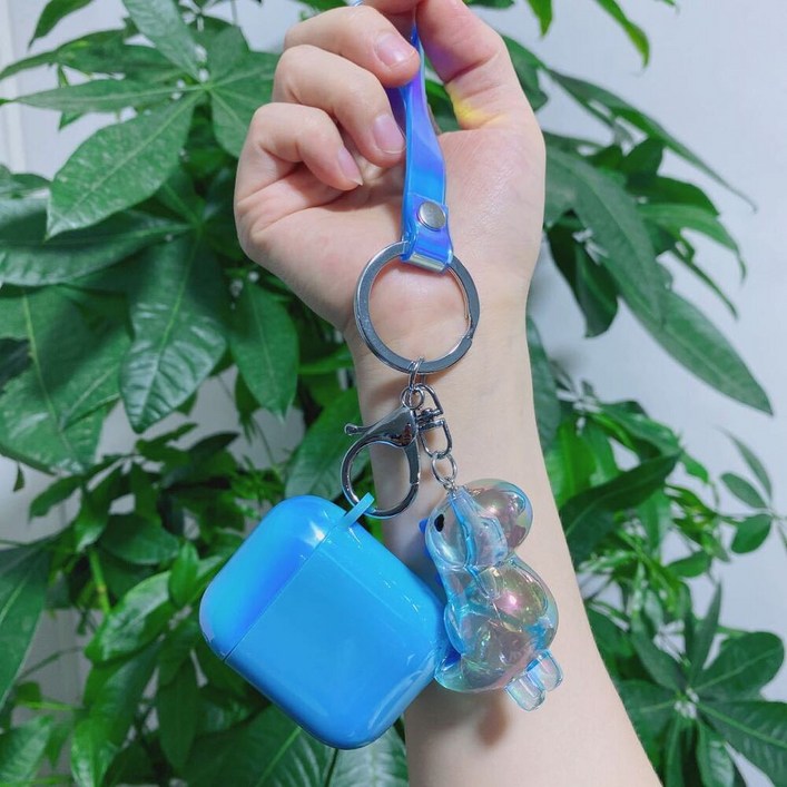 포유 홀로그램 샤이닝펄 컬러 에어팟프로2 2세대 에어팟 케이스