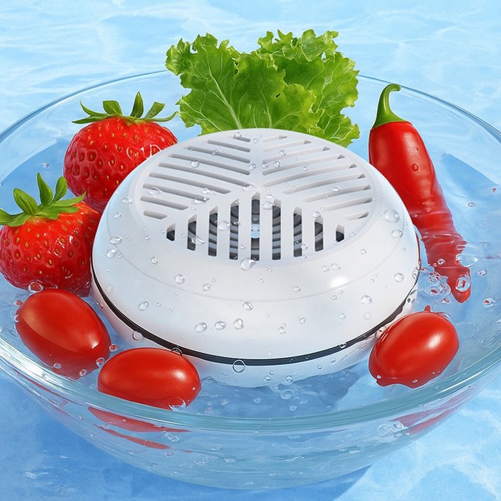 홈마블 무선충전 야채 과일 세척기 조개 해감 OK