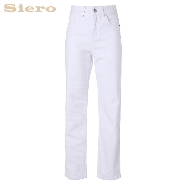 시에로 SIERO 스트레이트 와이드 핏 우븐 팬츠 SG4DPF512 347461