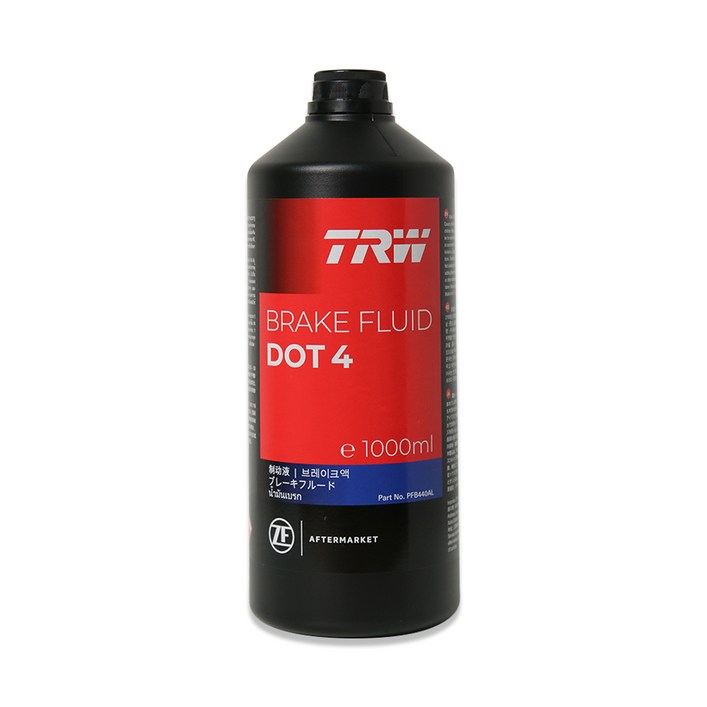 TRW 브레이크오일 DOT4 브레이크액 1L 영국산, 일반, 1개
