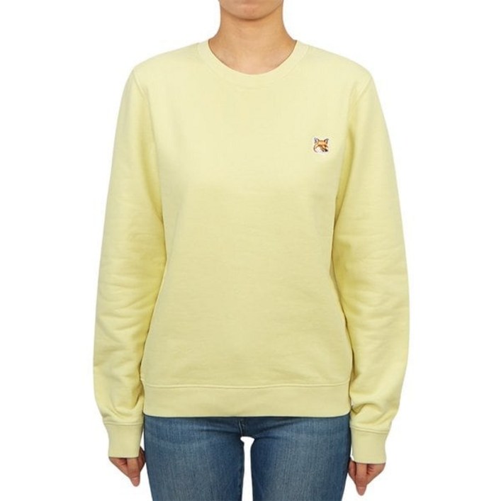 백화점정품 메종키츠네 티셔츠 폭스헤드 여성 맨투맨 LW00302KM0001 P712