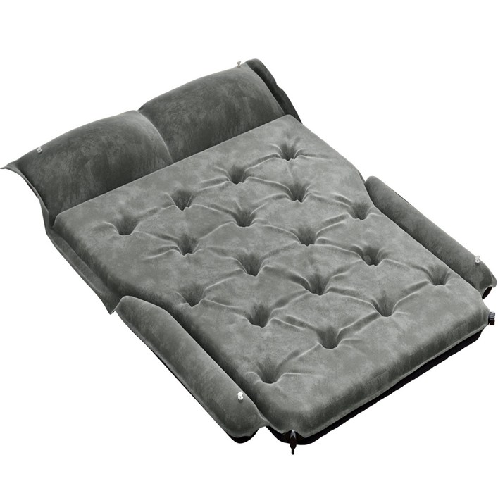 AORAN 차박 자충 에어매트 오토캠핑 수납가방, 다크그레이