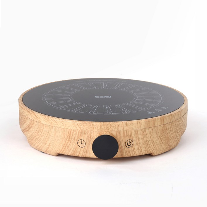 보랄 우드 스타일 인덕션 BR-P505JW 원형 1구