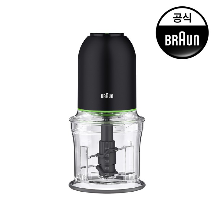 브라운 스테인레스 4중날 얼음분쇄 다지기 쵸퍼 CH3011BK, 단품