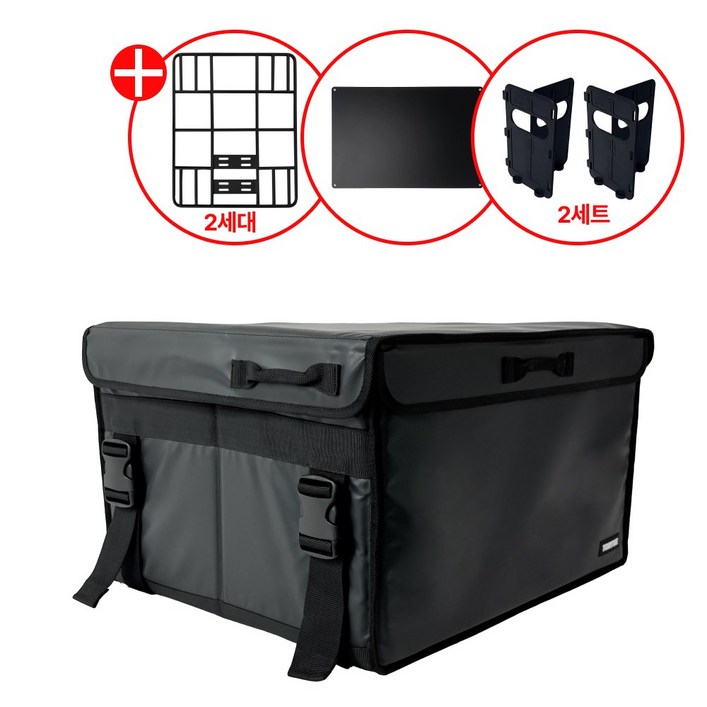 토투 86리터풀세트 오토바이배달가방 탑박스 오토바이배달통 탑박스 보온보냉