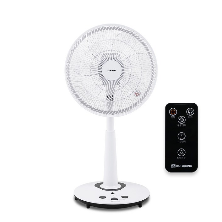 대웅 초미풍 발터치 서큘레이터형 리모컨 선풍기, DWFFR1405B
