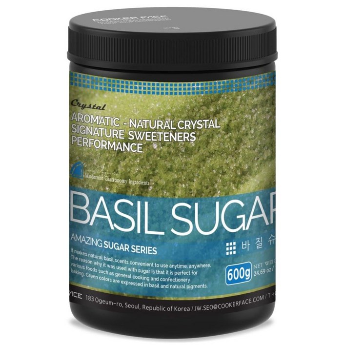 바질슈가 / 바질설탕 600g / 아로마슈가 시리즈, 1개, 600g