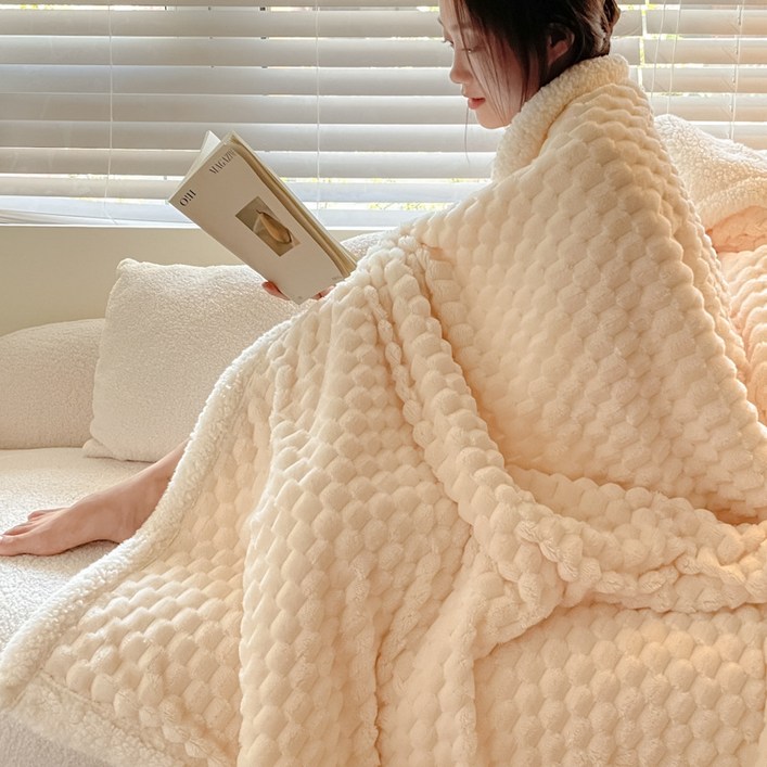 Roomxyd 뽀그리 양털 극세사 양면 담요 이불 간절기 겨울용 양모 블랭킷 차렵이불 Roomxyd 뽀그리 양털 극세사 양면 담요 이불 간절기 겨울용 양모 블랭킷 차렵이불