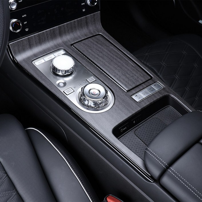 유투카 호환 G80 RG3 페이스리프트 차량 튜닝 기어패널 커버, 기타, 기어패널 커버 2P A타입우드