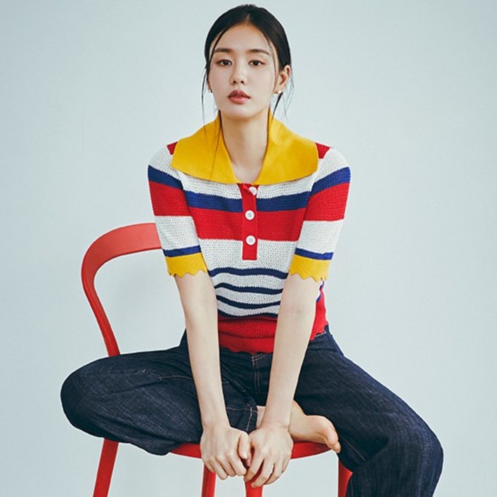 셀렙샵 에디션 24SS 크로셰 멀티 스트라이프 2종