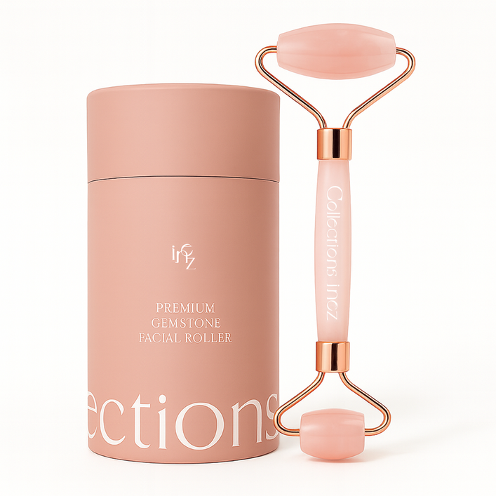 이네즈 로즈쿼츠 괄사 얼굴 마사지 기구 페이스롤러 괄사, 로즈쿼츠페이스롤러, 1개