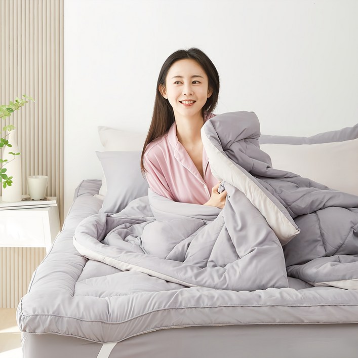 라뽐므 마들렌 통세탁 사계절 토퍼