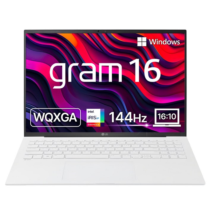 LG전자 2024 그램 16 코어i5 인텔 13세대, 스노우화이트, 256GB, 16GB, WIN11 Home, 16Z90RGA5VK