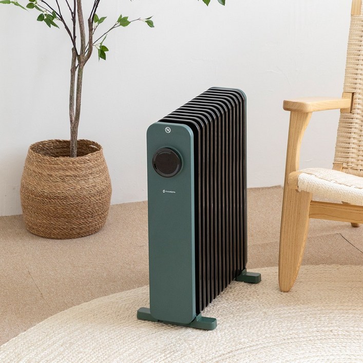 액센트리 전기 라디에이터전자식 사무실 가정용 난방기 전기히터 온풍기 화장실 욕실 전기난로, ERTB13WB