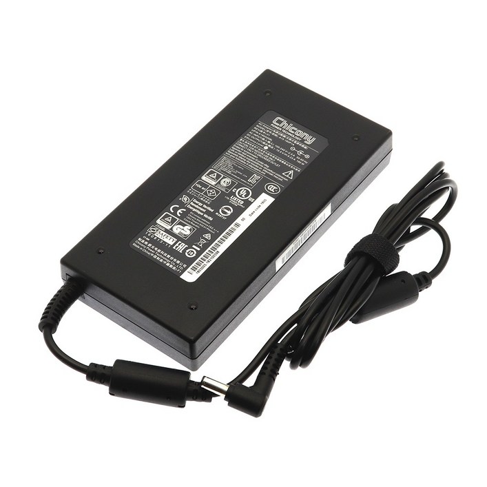 Chicony 19.5V 9.23A 180W A17180P4A 정품 노트북 어댑터 충전기 케이블 외경 5.5mm 내경 2.5mm, 1개