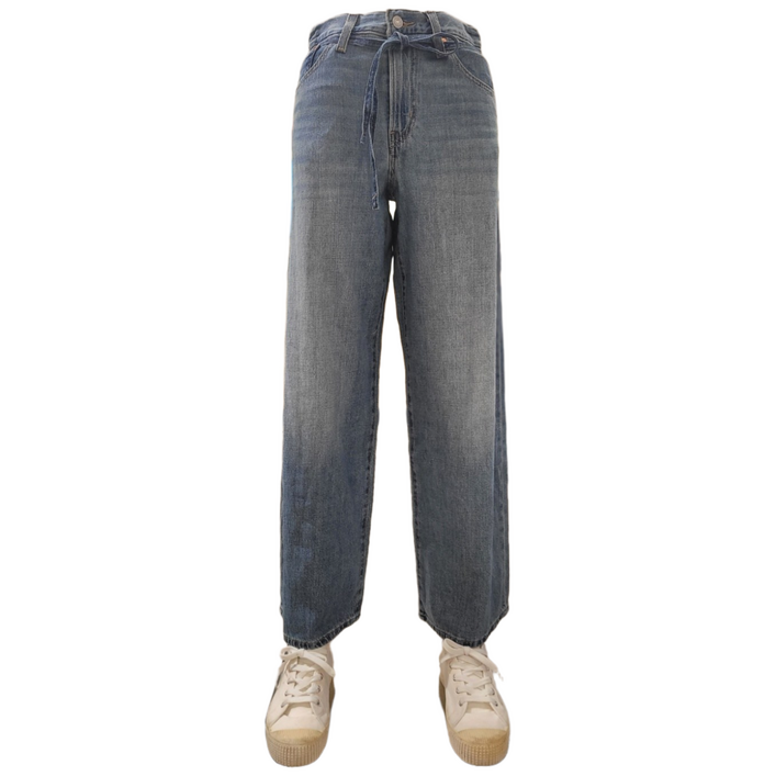 리바이스 여성 미드라이즈 XL 스트레이트 진 A87010009