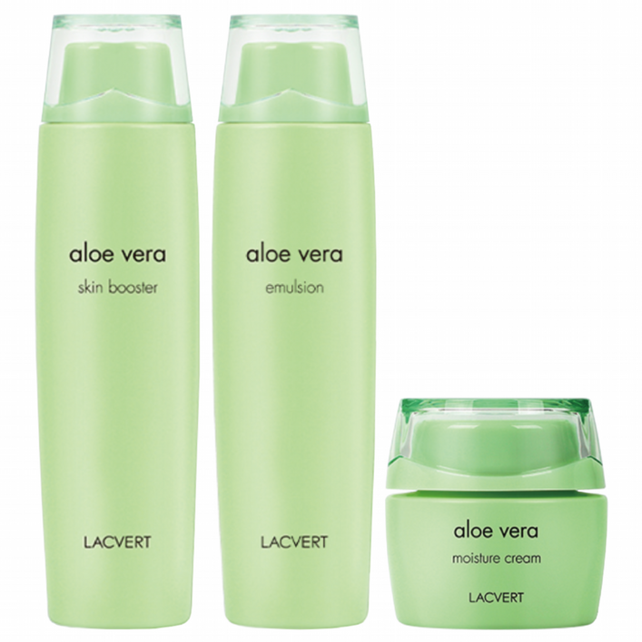 라끄베르 알로에베라 3종 (스킨+에멀젼+크림), 1세트