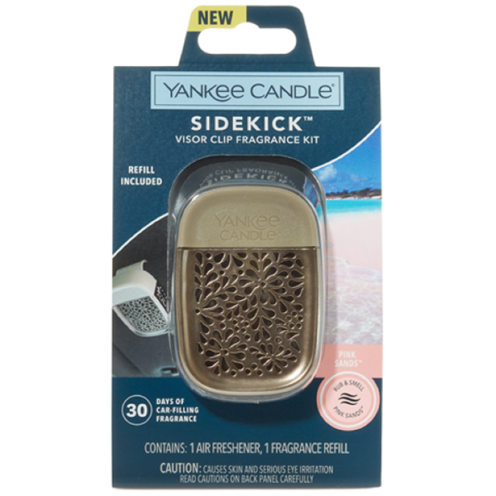 양키캔들 사이드킥 차량용방향제 바이저클립 키트, 1개 양키캔들 사이드킥 차량용방향제 바이저클립 키트, 1개
