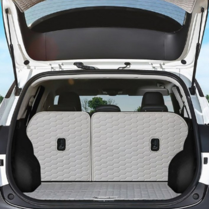 더뉴레이EV호환 본투로드 하이브 차량용 바닥 등받이 트렁크매트, 그레이, 더뉴레이EV호환