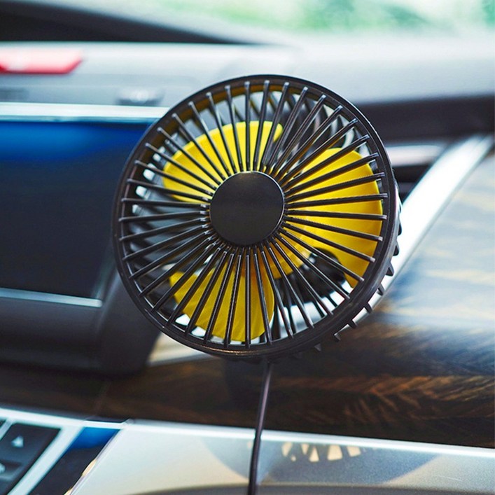 11 차량용 선풍기 서큘레이터 송풍구 홀더 헤드레스트 홀더 뒷좌석 저소음 유선리모컨