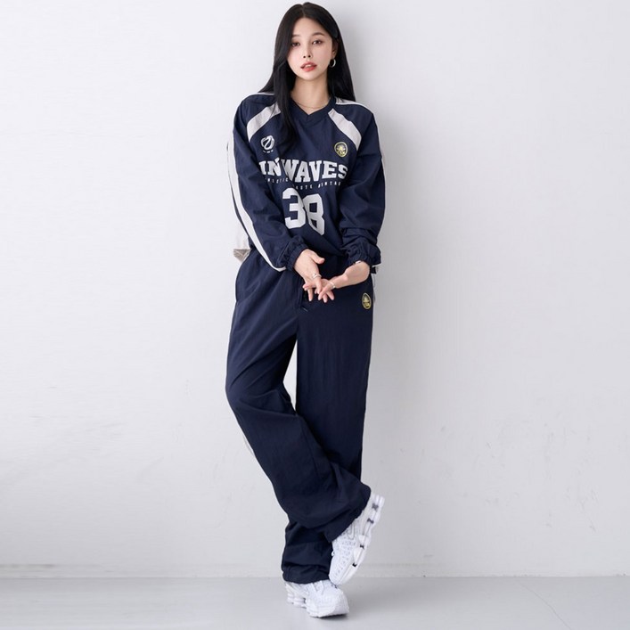 남녀공용 나일론 브이넥 져지 셋업 #CSOs-018-1