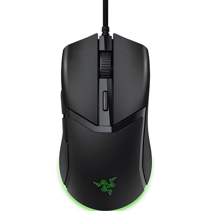 레이저 Cobra 유선 마우스, RZ010465, 블랙