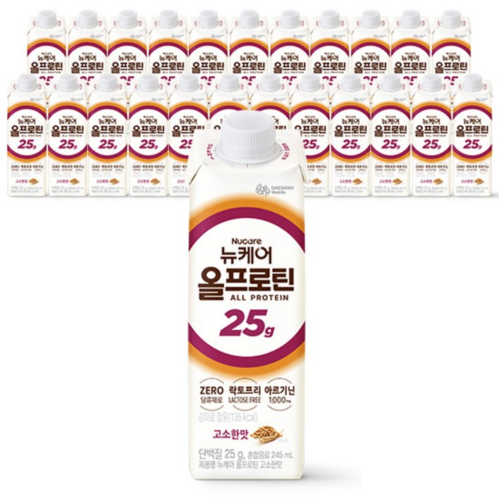 뉴케어 올프로틴 고소한맛, 245ml, 24개