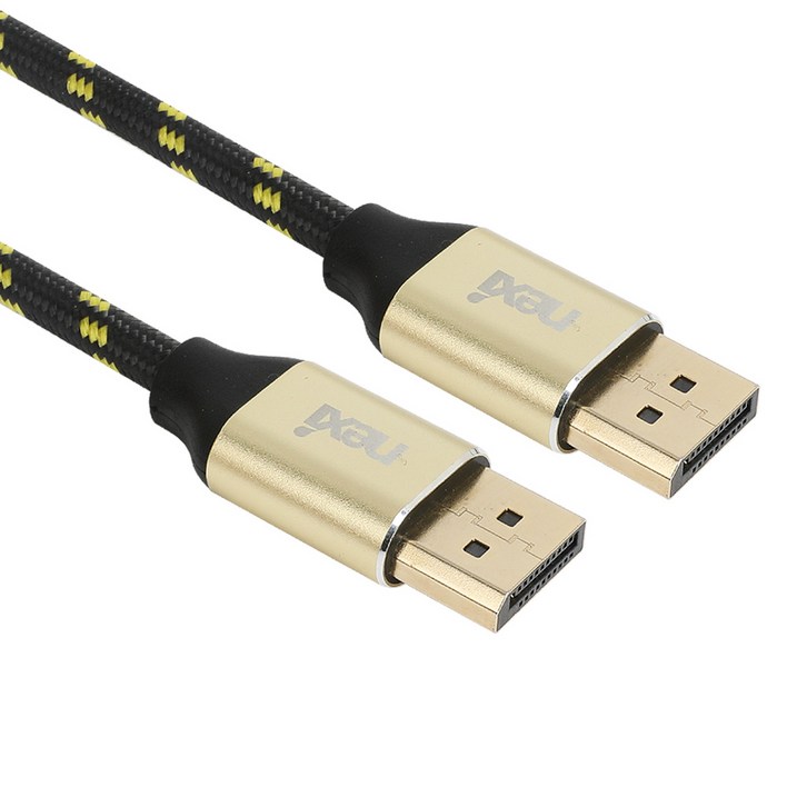 넥시 4K DP to DP 1.2V 케이블 파인골드, 1개, 1m 넥시 4K DP to DP 1.2V 케이블 파인골드, 1개, 1m