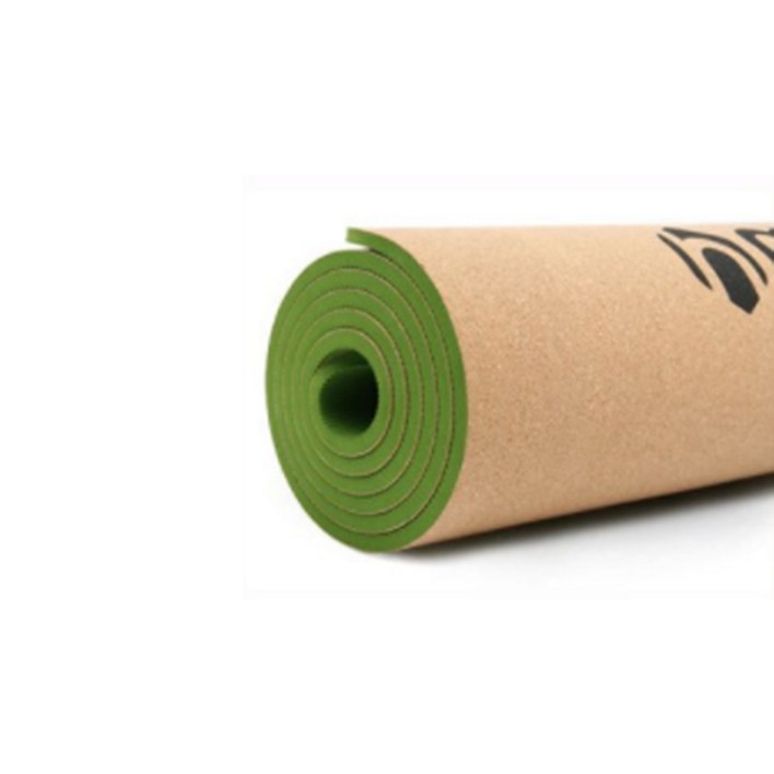 홈인뮤트 코르크 요가매트 TPE 8mm 와이드  스트랩