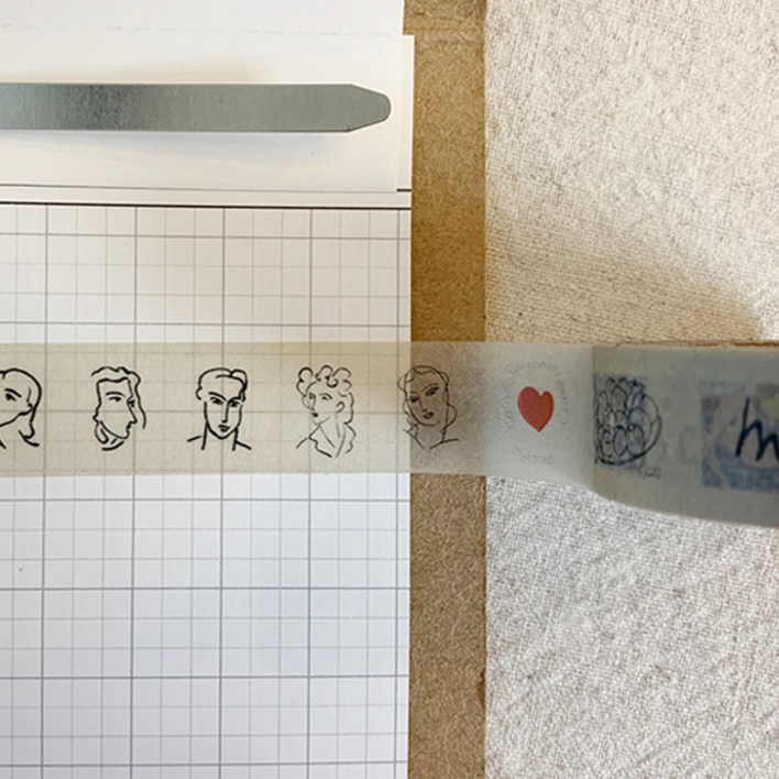 멜팅스튜디오 앙리마티스 마스킹 테이프 15mm x 10m