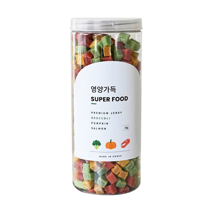 제로랩스 반려견 영양가득 져키 1kg