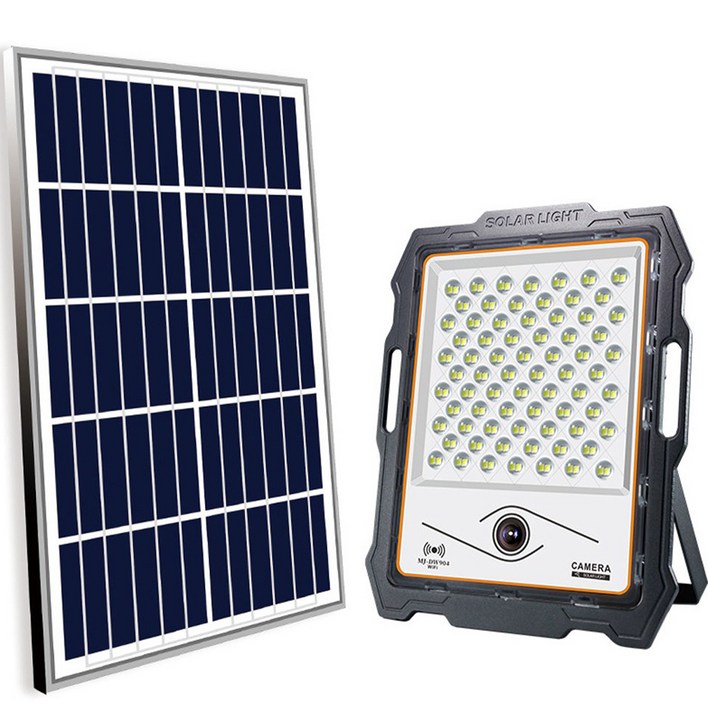비상 LED 태양광 투광등 200W, 단일색상