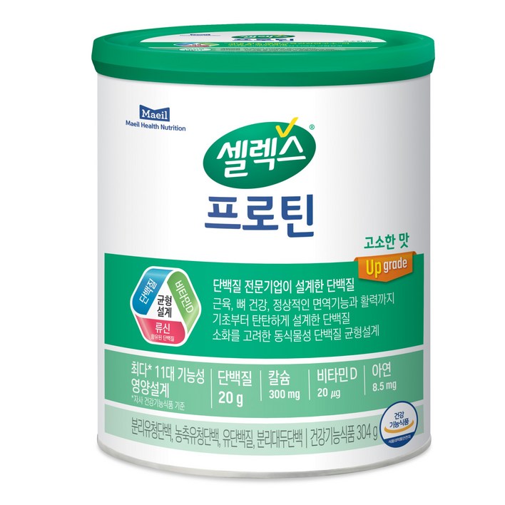 셀렉스 프로틴 고소한 맛, 304g, 1개