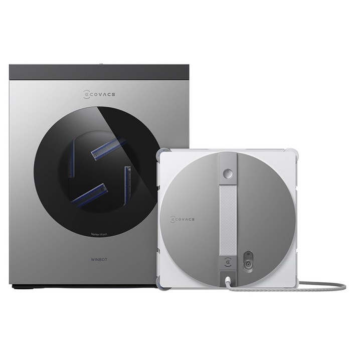 에코백스 윈봇 W3 옴니 창문 로봇청소기, 화이트, WG858-07